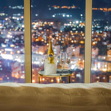 Sky Deluxe 3 Fitness & Spa Apartman Szkopje Kültér fotó